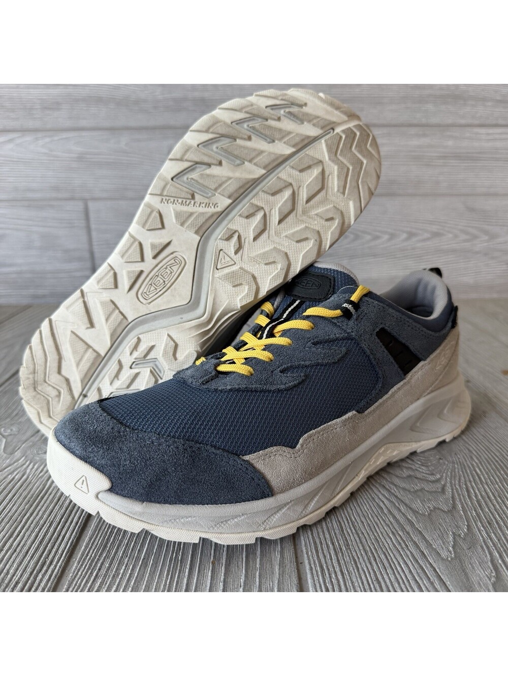 Keen Hightrail Sneakers Womens 8.5B 7Y Lightweight Waterproof Hiking Shoes Blue